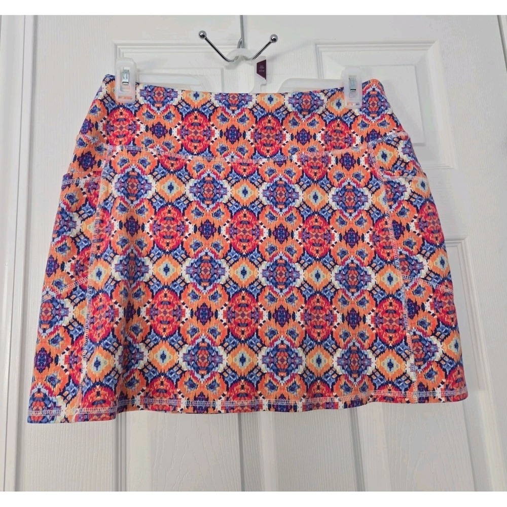 Intro Love The Fit Petite L Skort MULTI COLORS Tummy Control Skort w/ Shorts